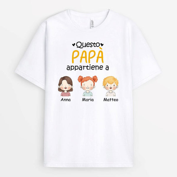Maglietta Personalizzata Idee Regalo di Compleanno per i Genitori