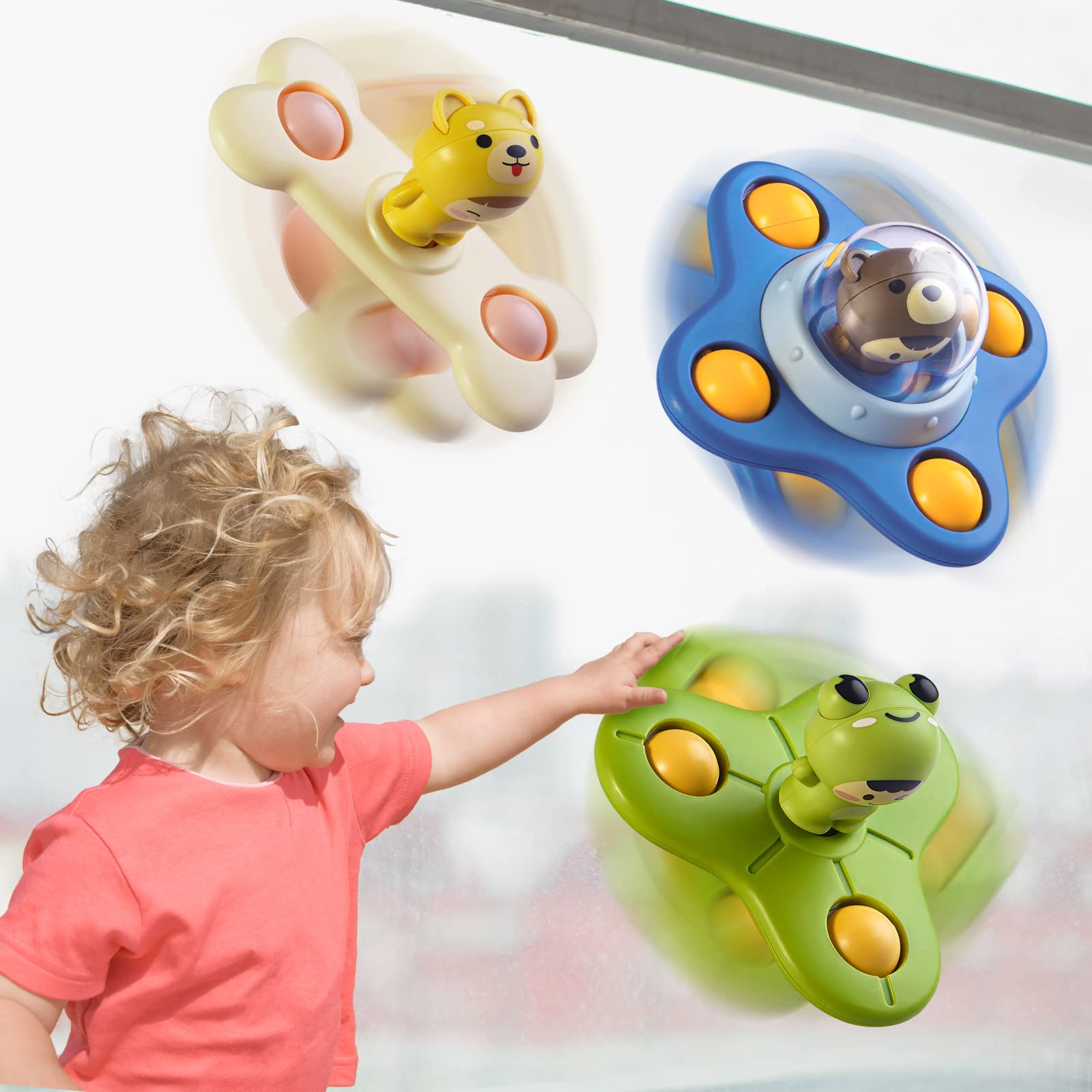 TinyToy™ Suction cup spinner