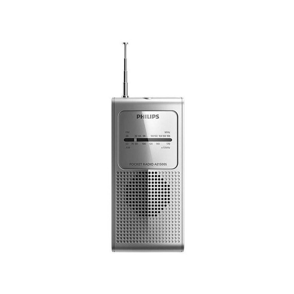 Phillips TAR2506/12 Radio Portátil FM/MW Analógica UKW/MW, Funciona con  Electricidad o Pilas, Interiores y Exteriores, Diseño Clásico, Negro 210 mm  x 149 mm x 66.3 mm : : Electrónica