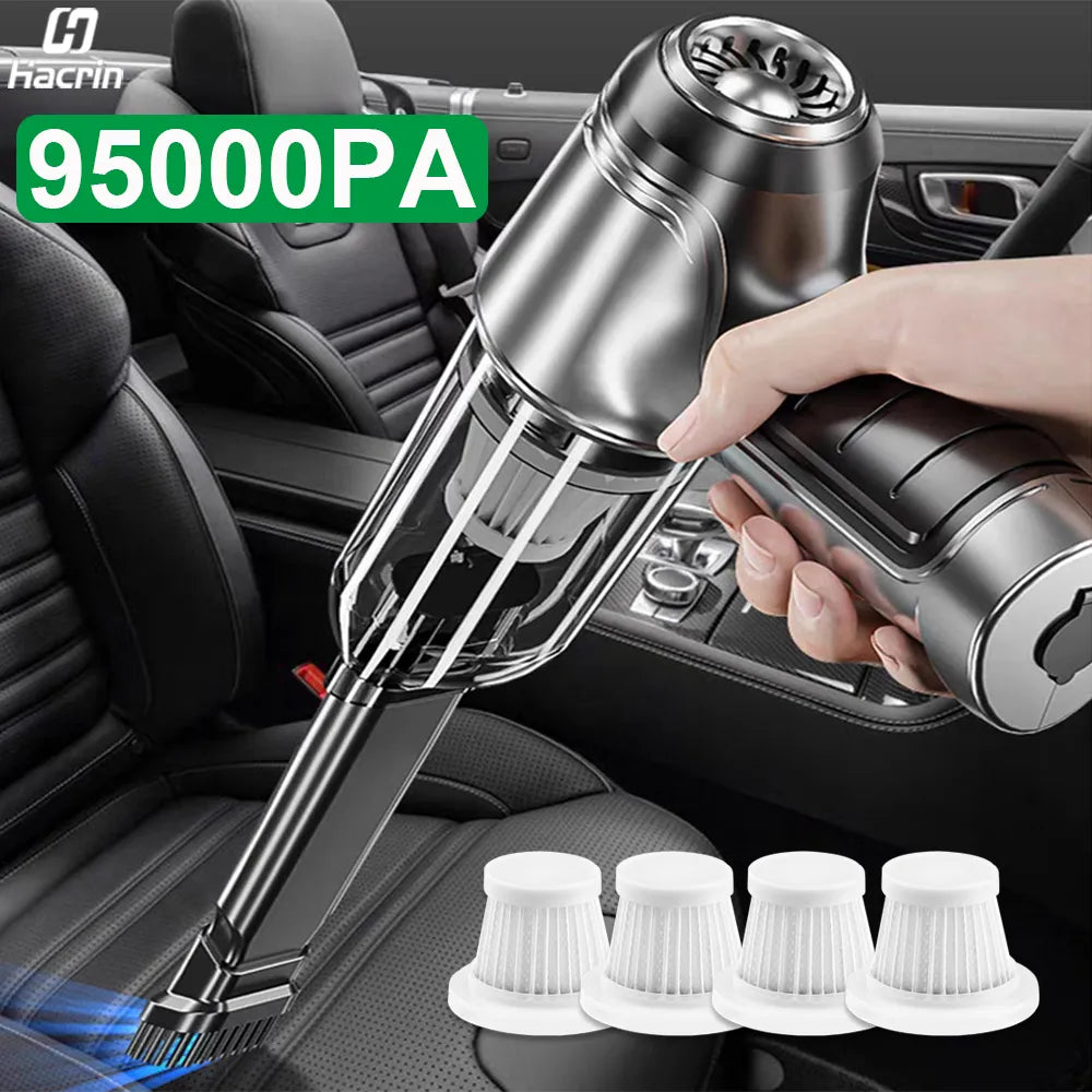 Wireless 2 in 1 Portable Vacuum Cleaner for Car and Home