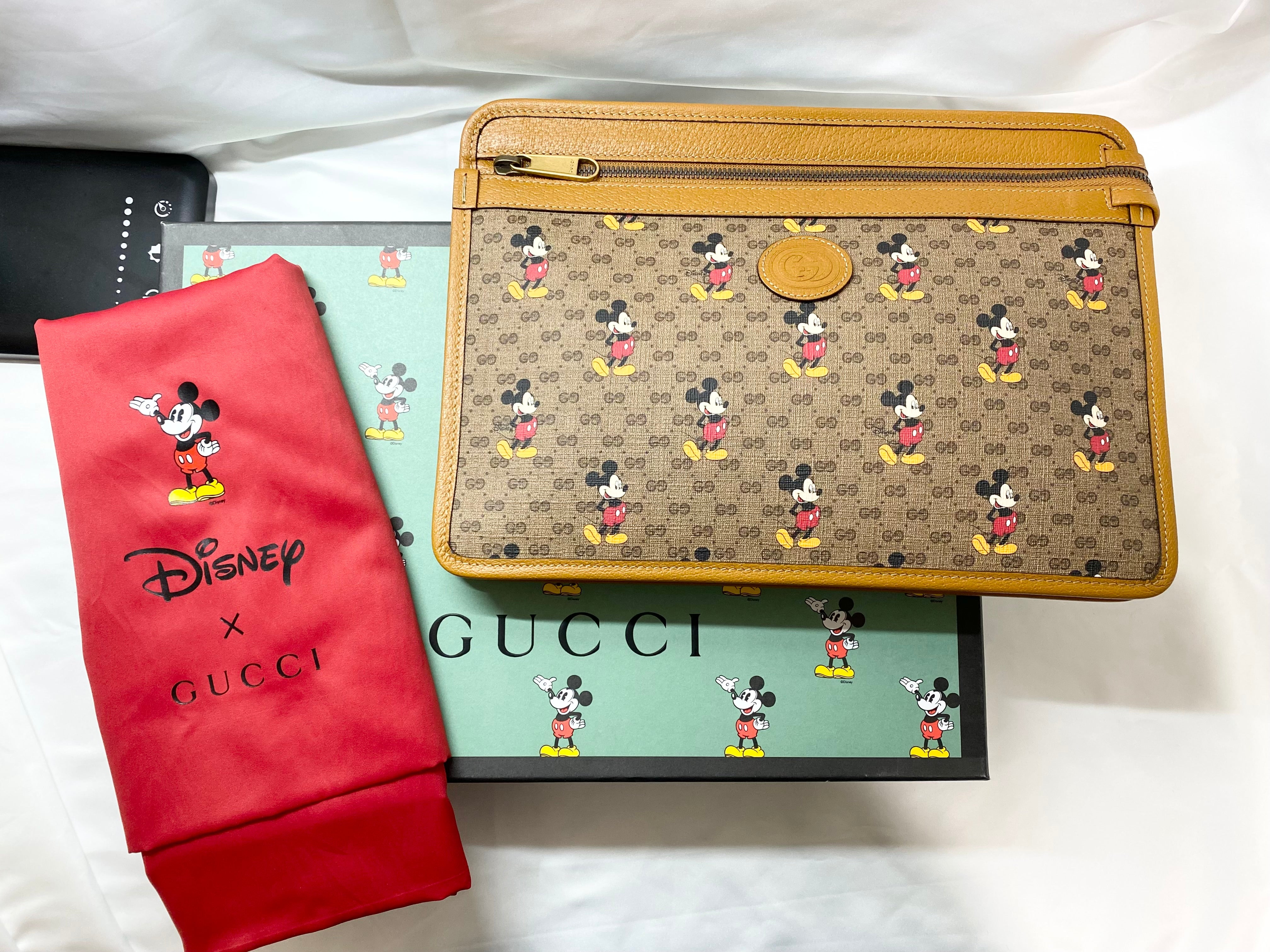 小売店の割引 GUCCI×Disney クラッチバッグ ディズニー×グッチ