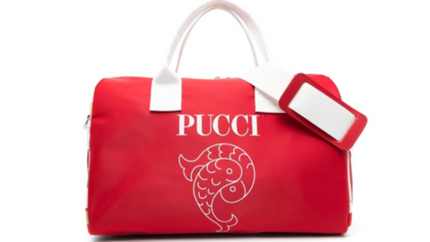 emilio pucci junior borsa rossa