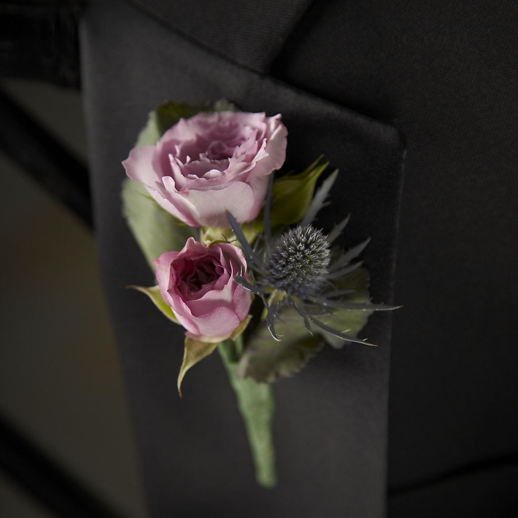 Veronica Boutonniere - Whittier Blossom Shop product image