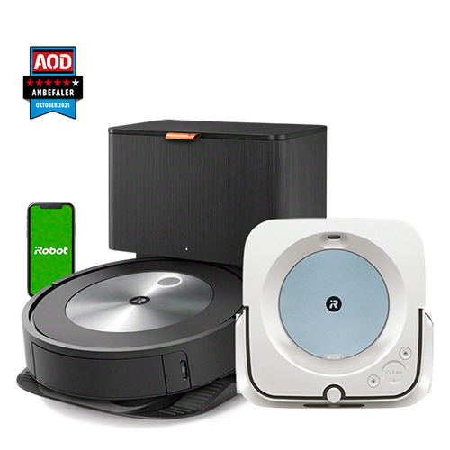 Billede af Roomba® j7+ & Braava jet® m6 hvid/blå Bundle