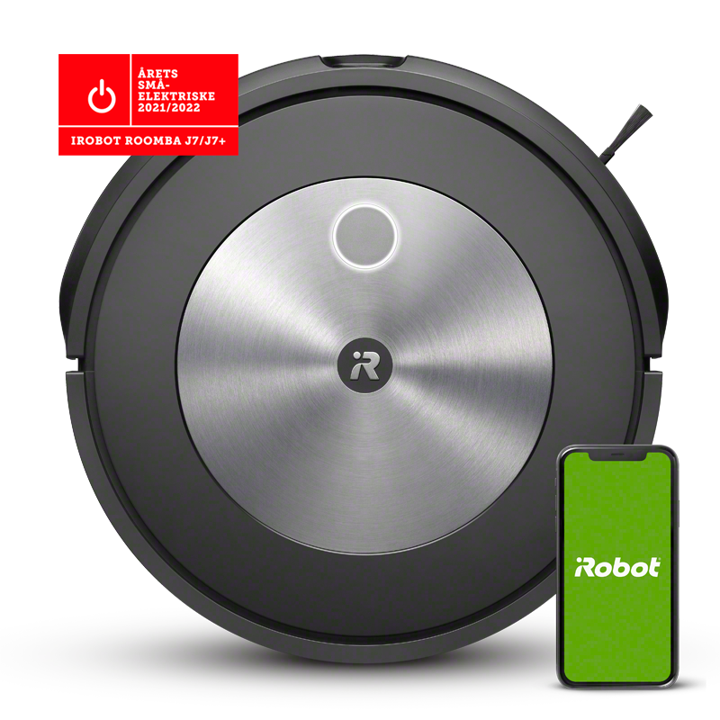 Se iRobot Roomba J7 robotstøvsuger j715840 (grå) hos iRobot.dk