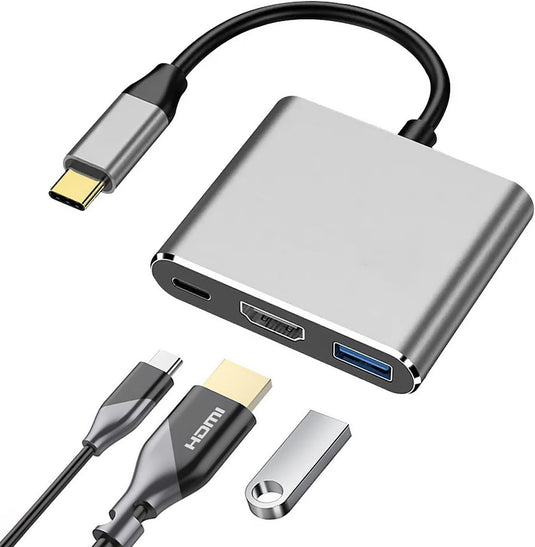 Luxema® - Adaptateur Usb C vers HDMI - HUB USB-C 4K