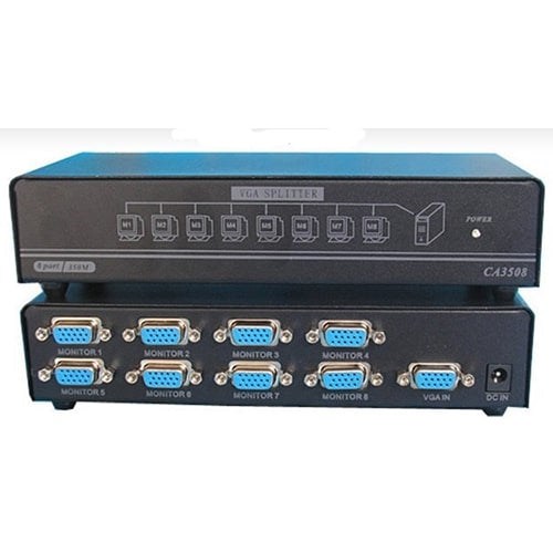 4XEM 4-Port VGA Splitter 250 MHz