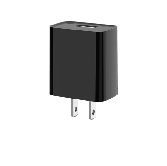 4XEM Dual USB Car Charger Adapter A/C - Black