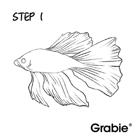 How to Draw a Tropical Fish