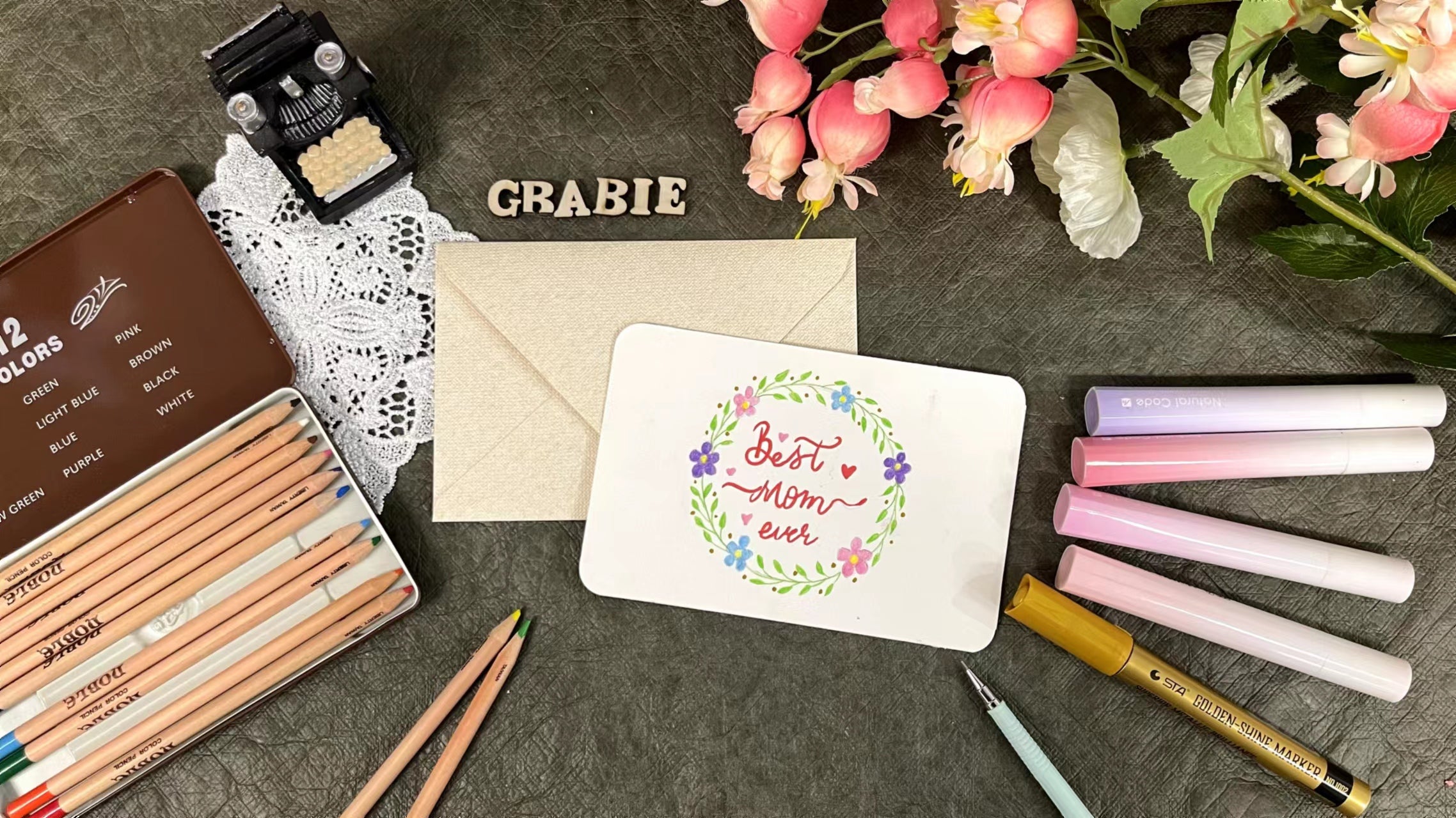 How To Make Delicate Greeting Cards For Mother's Day