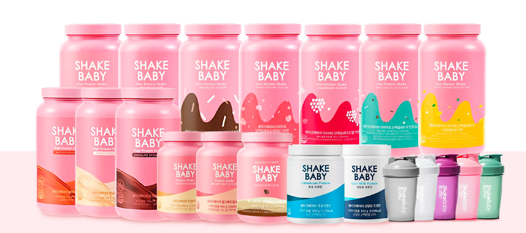 Shake Baby Product Line Up