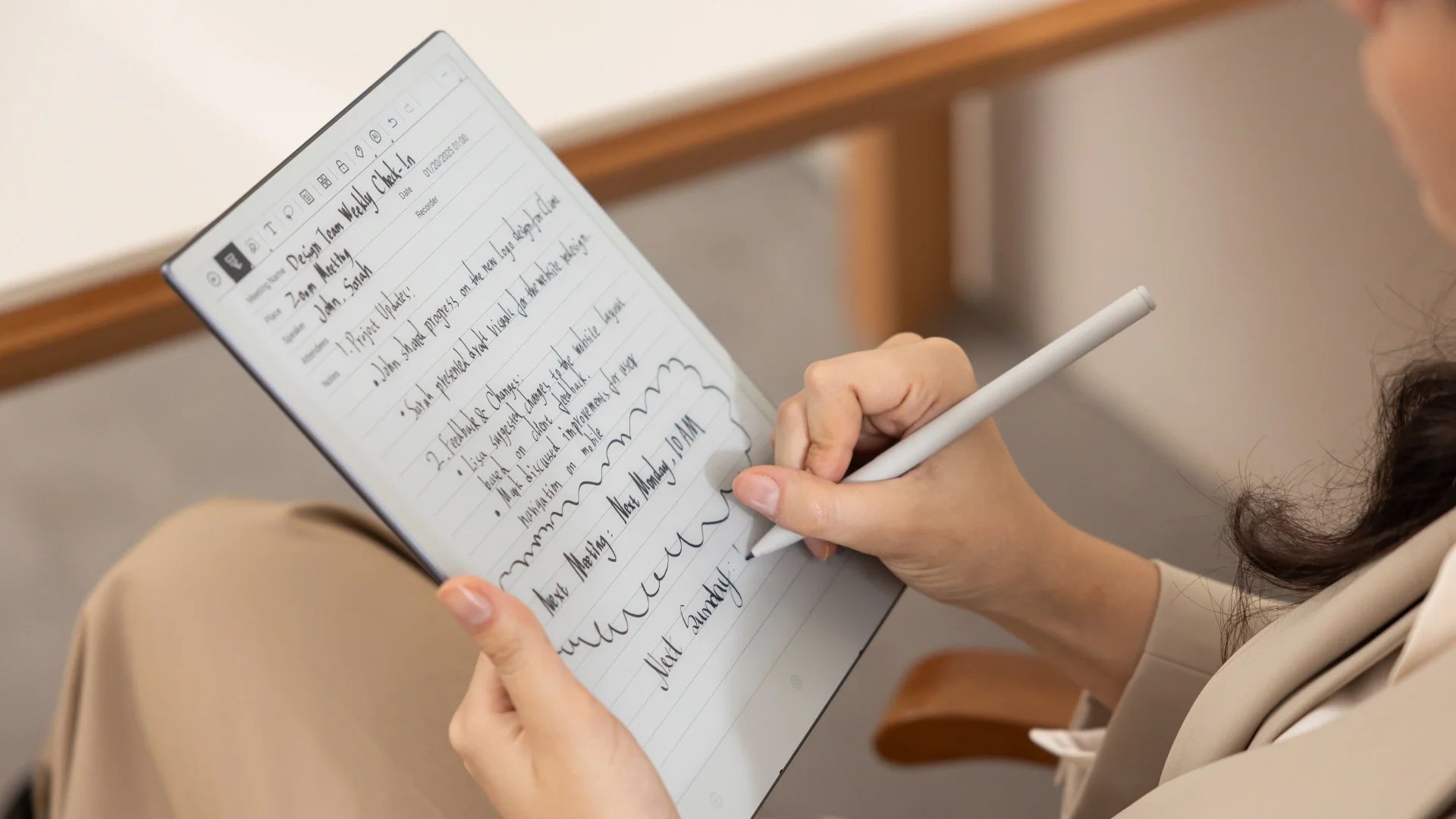 300 PPI Writing on Viwoods AiPaper