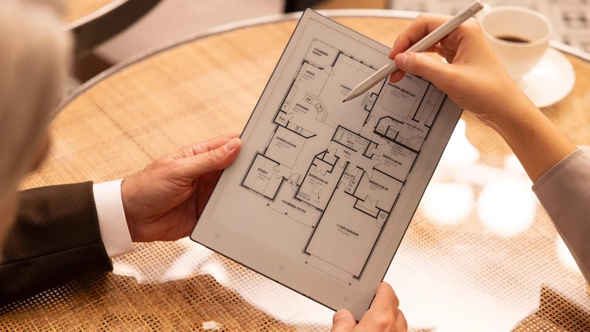 Carta 1300 E Ink Display to Read Layout Design