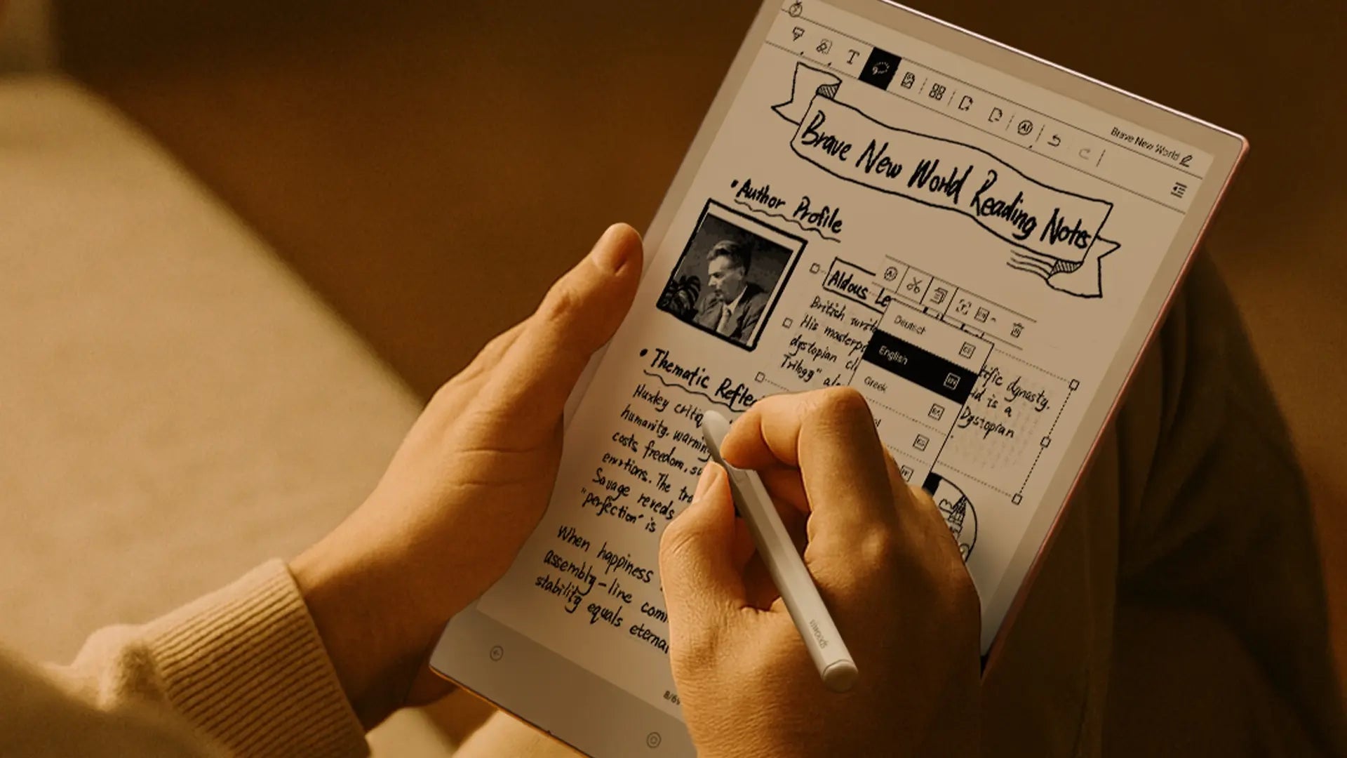 Viwoods Handwriting to Text