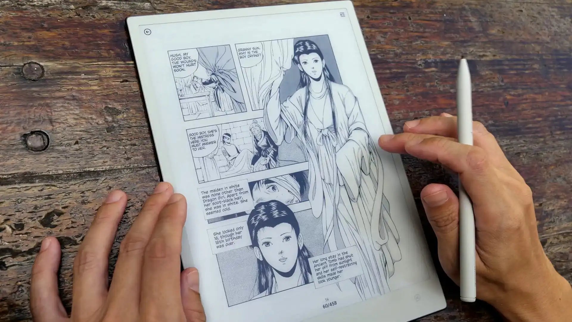 Viwoods Tablet for Reading Comics