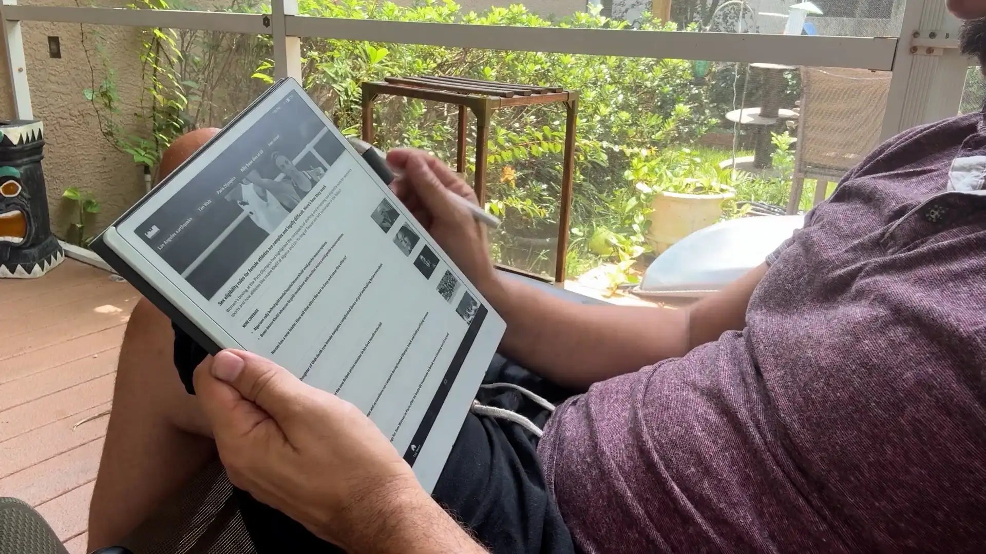 Viwoods Tablet for Web Browsing