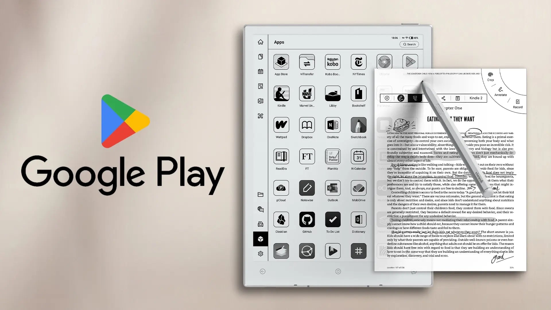 Viwoods Tablet with Google Play Store