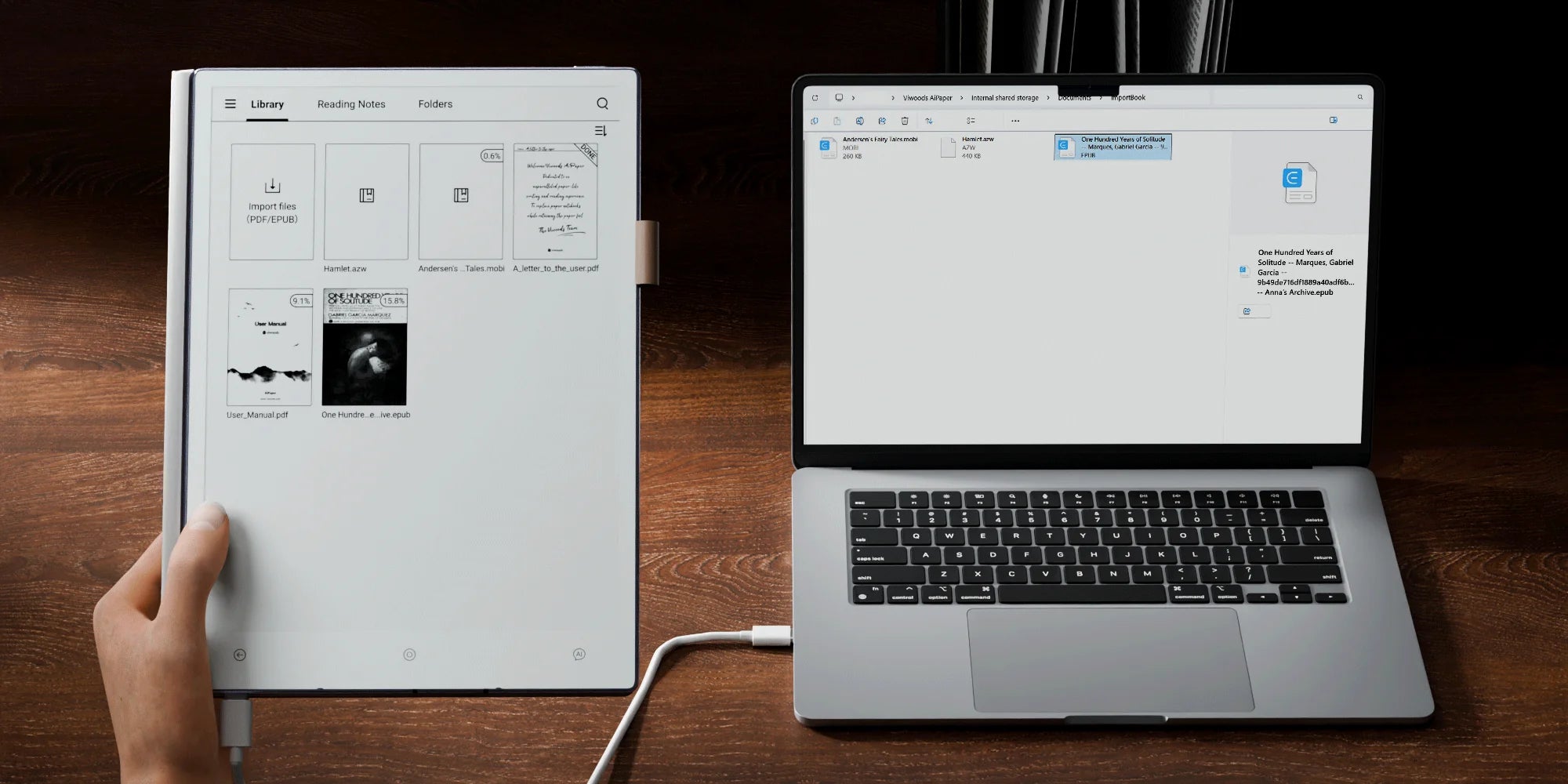 Viwoods USB File Transfer