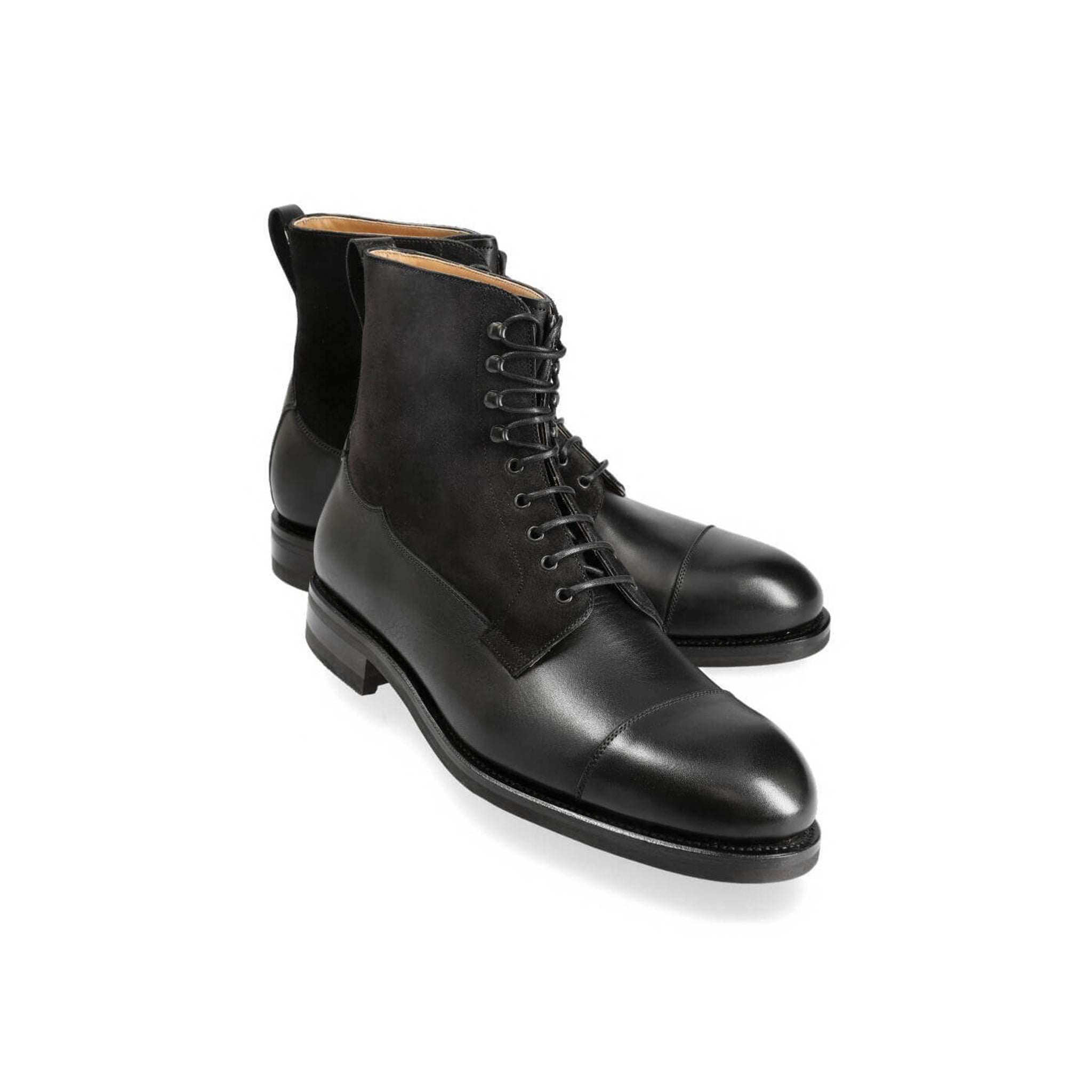 Midnight Classic Black Leather Boots