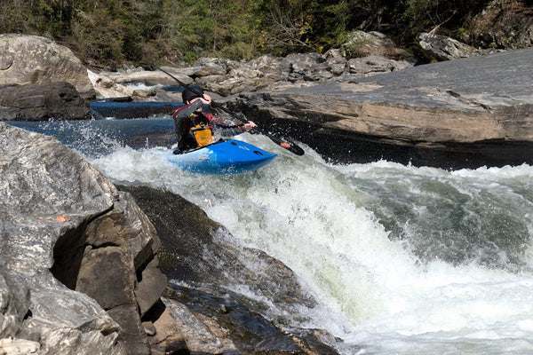 Kayaker on the Chatooga River