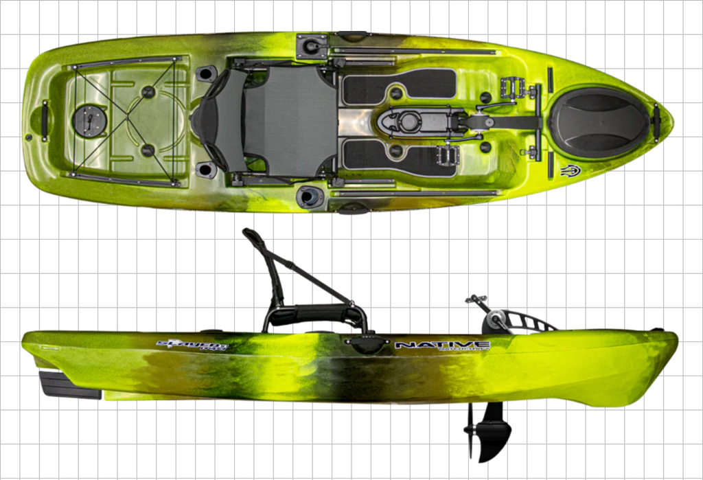 Native Slayer Propel 10 kayak illustration