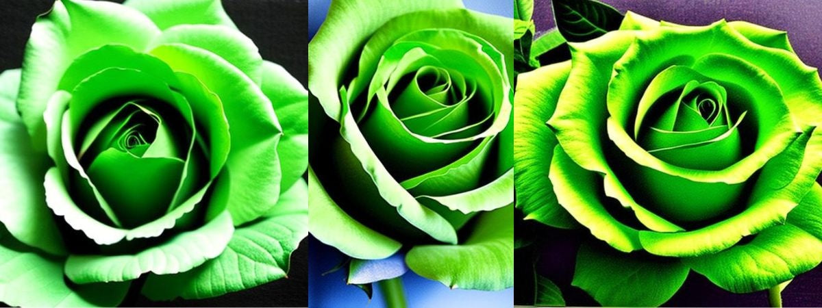 Green Roses