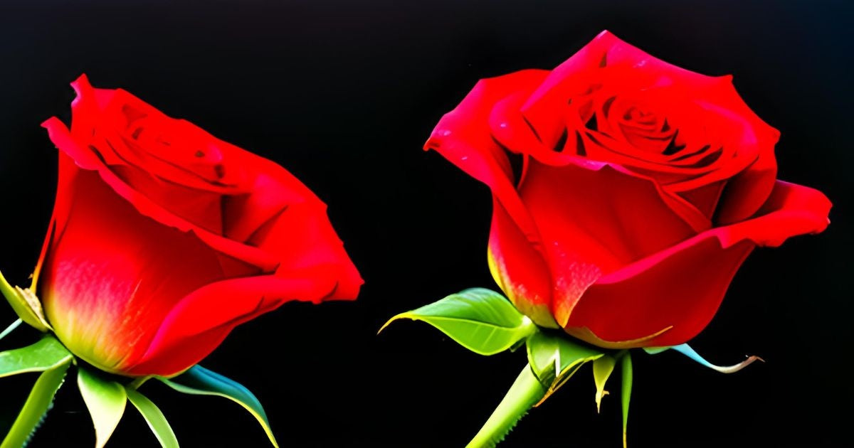 Two Red Roses