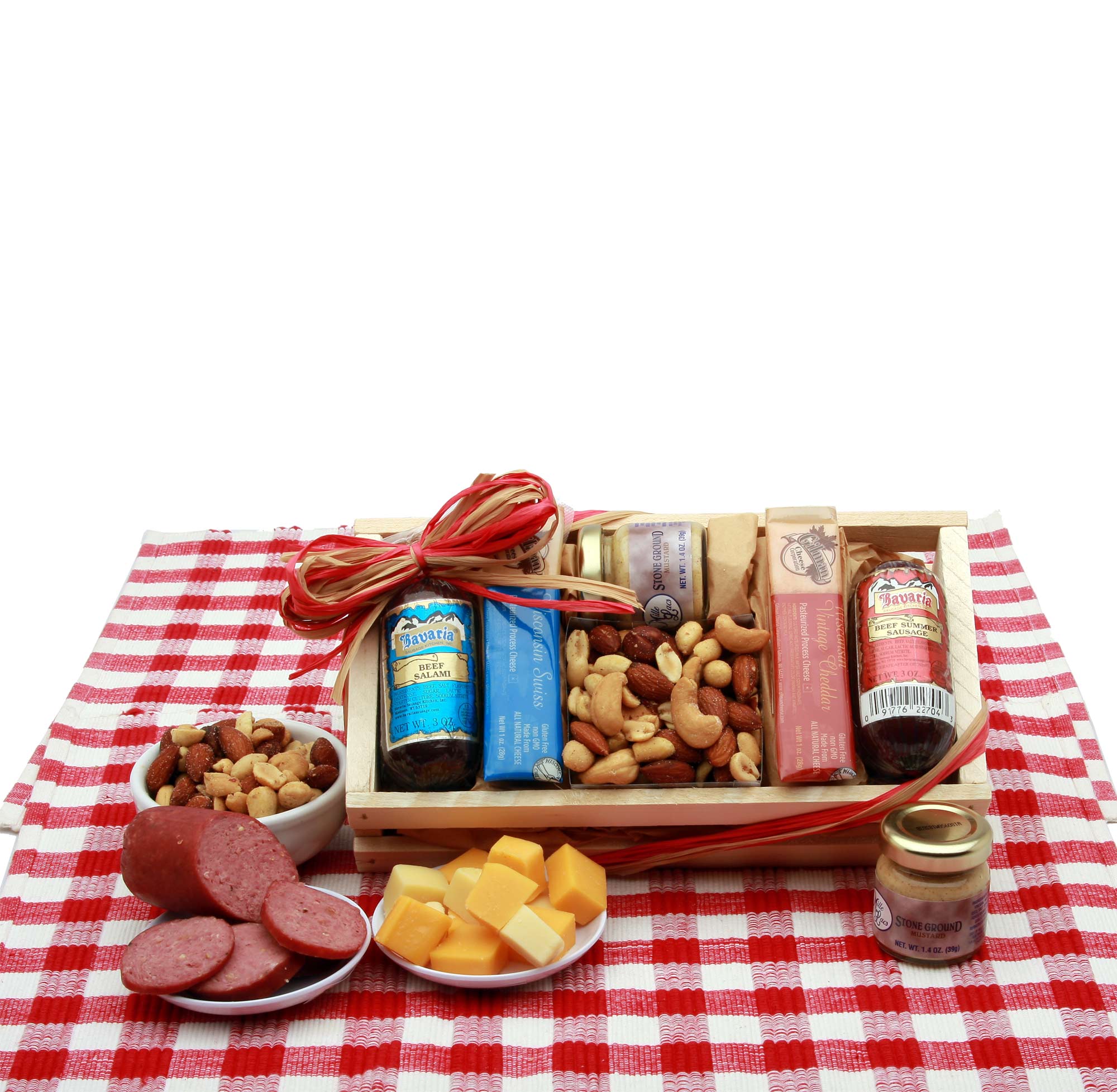 Signature Sampler Meat & Cheese Snack Set - James Cress Florist product image