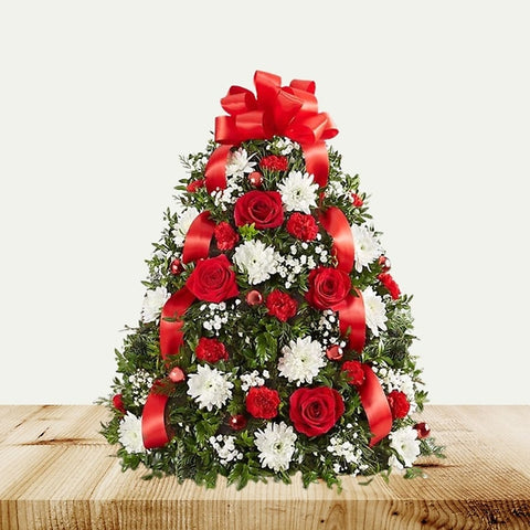 Christmas tree flowers