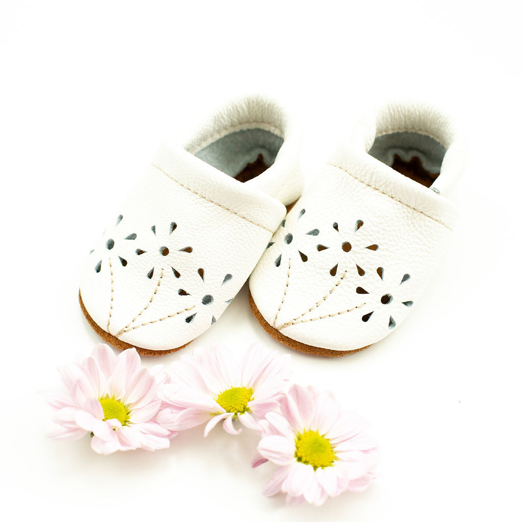 White BLOSSOMS Shoes Baby and Toddler 