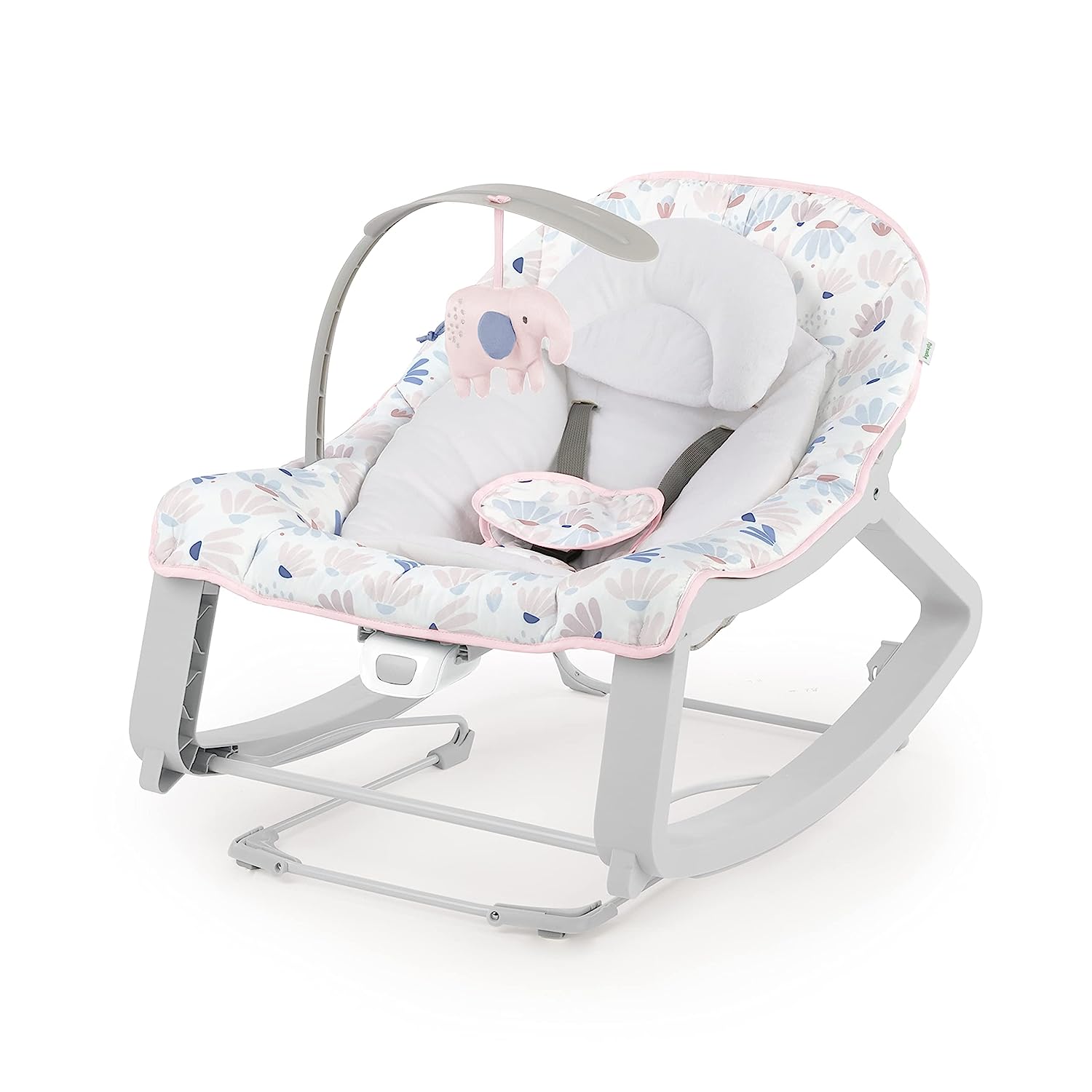 Premium AI Image  A Baby Enjoying a Gentle Rock in a Cozy Cradle