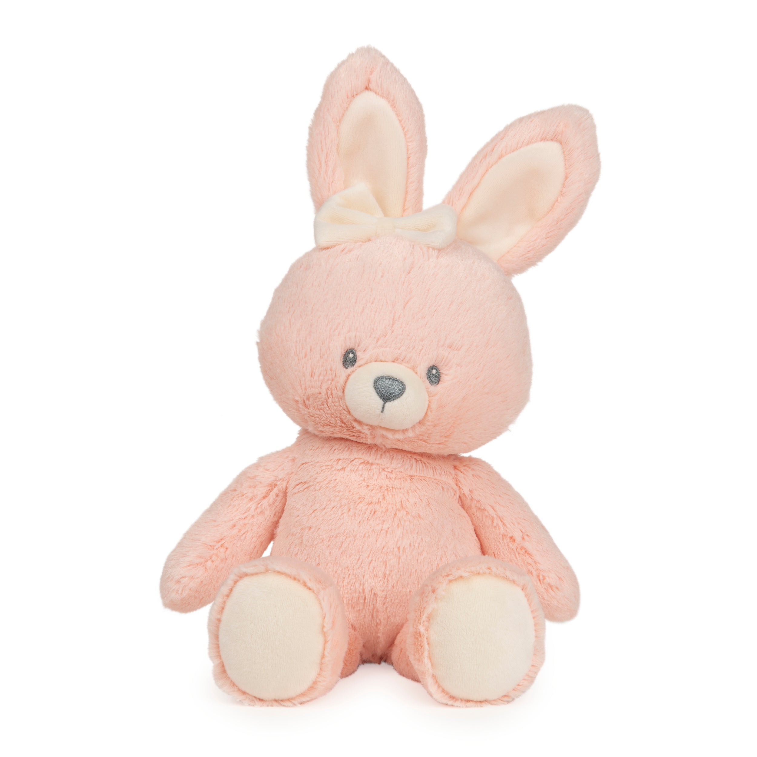 Baby Gund Oh So Snuggly Bunny Large Plush Stuffed Animal For Babies And  Infants, Dusty Rose Pink, 12.5”