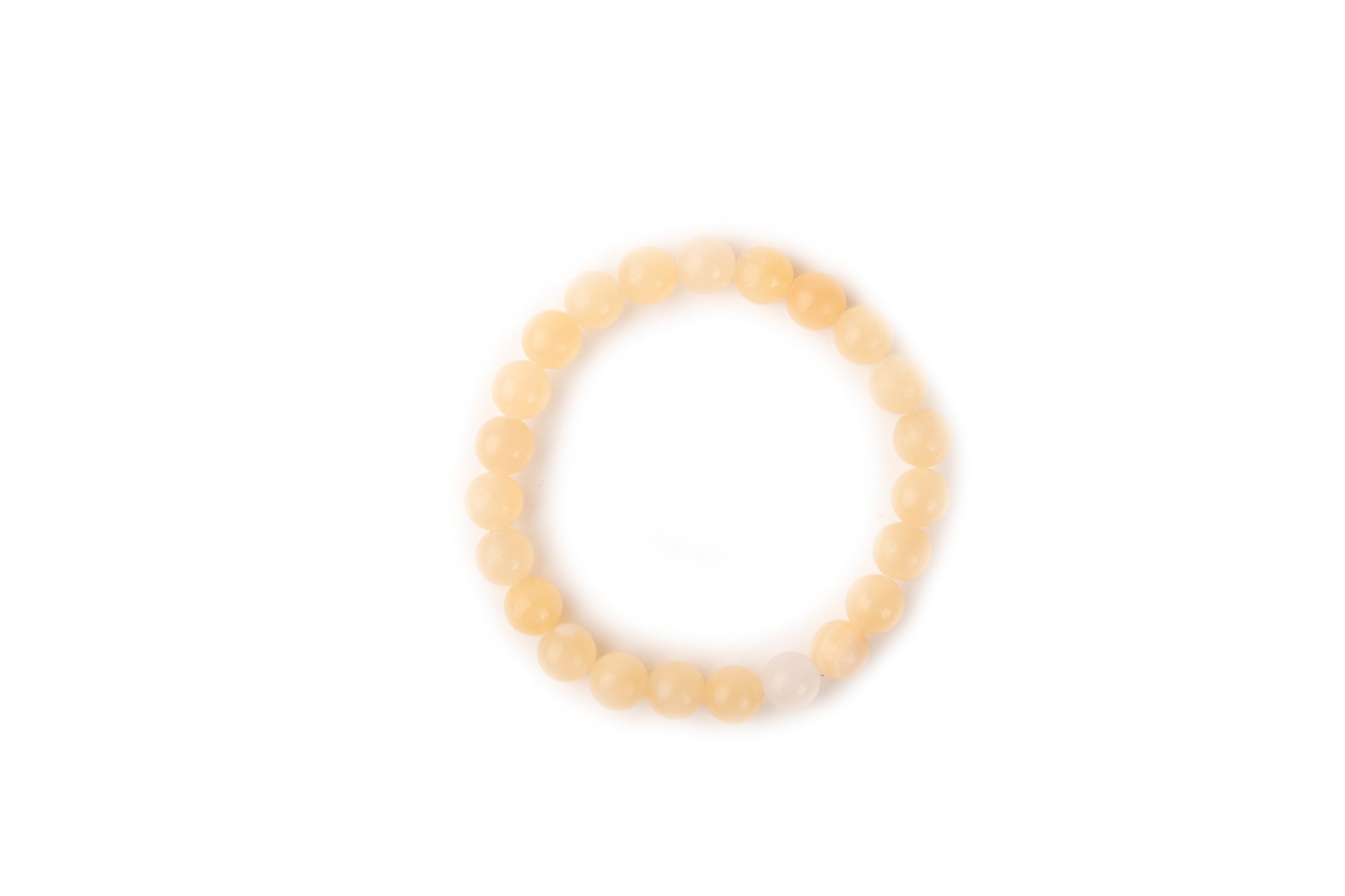 Order Yellow Calcite Bracelet Online From Sachdeva Pooja Samagri  Poshak  VatikaKichha