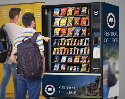 5-Wide Combination Vending Machine