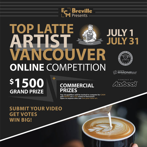 Top Latte Artist Contest Vancouver Canada