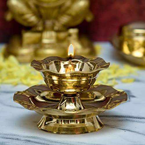 Brass Small Lamps at Rs 750/piece, Brass Lamp in Delhi