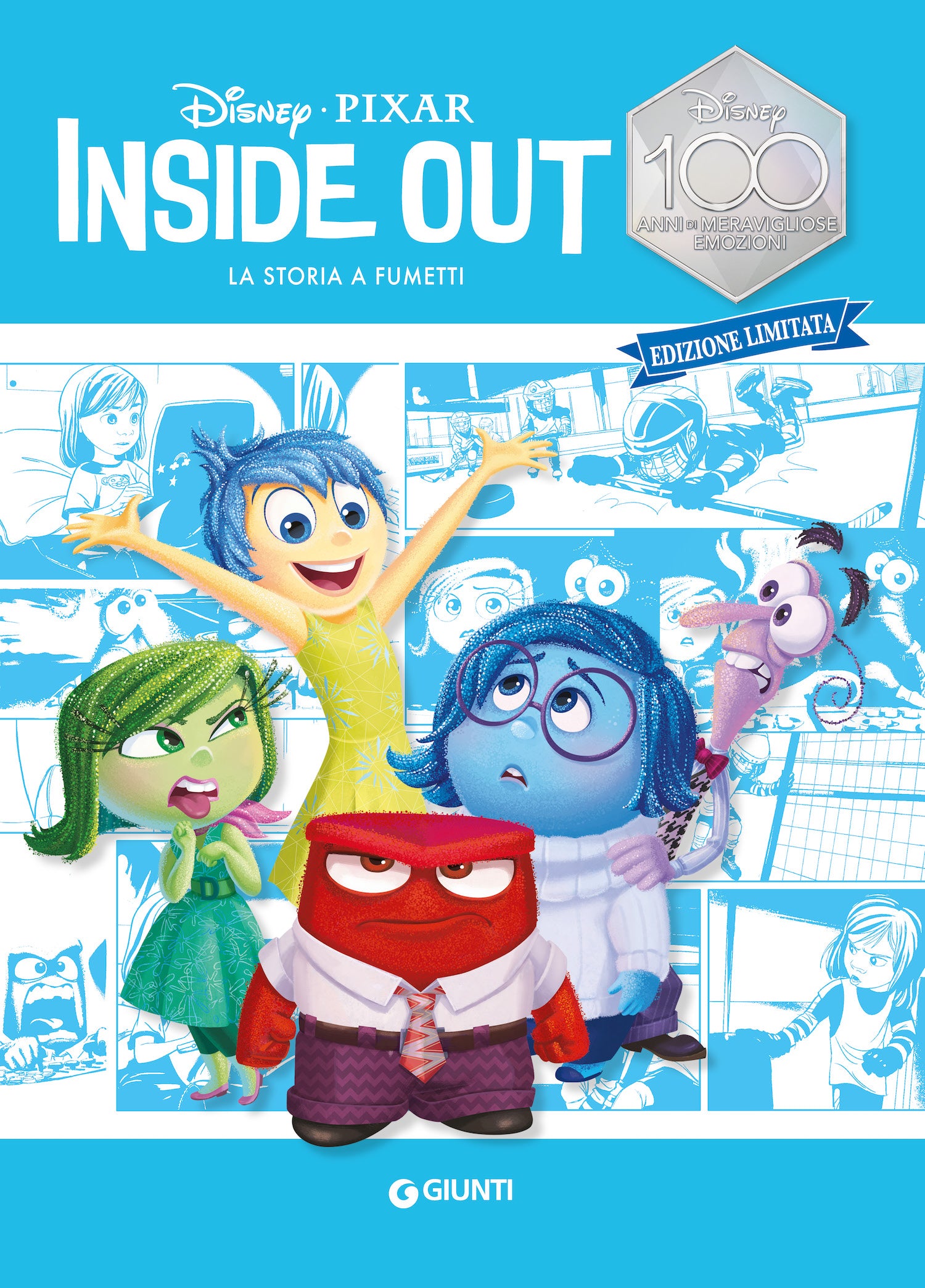 Inside out La storia a fumetti Edizione limitata, Walt Disney