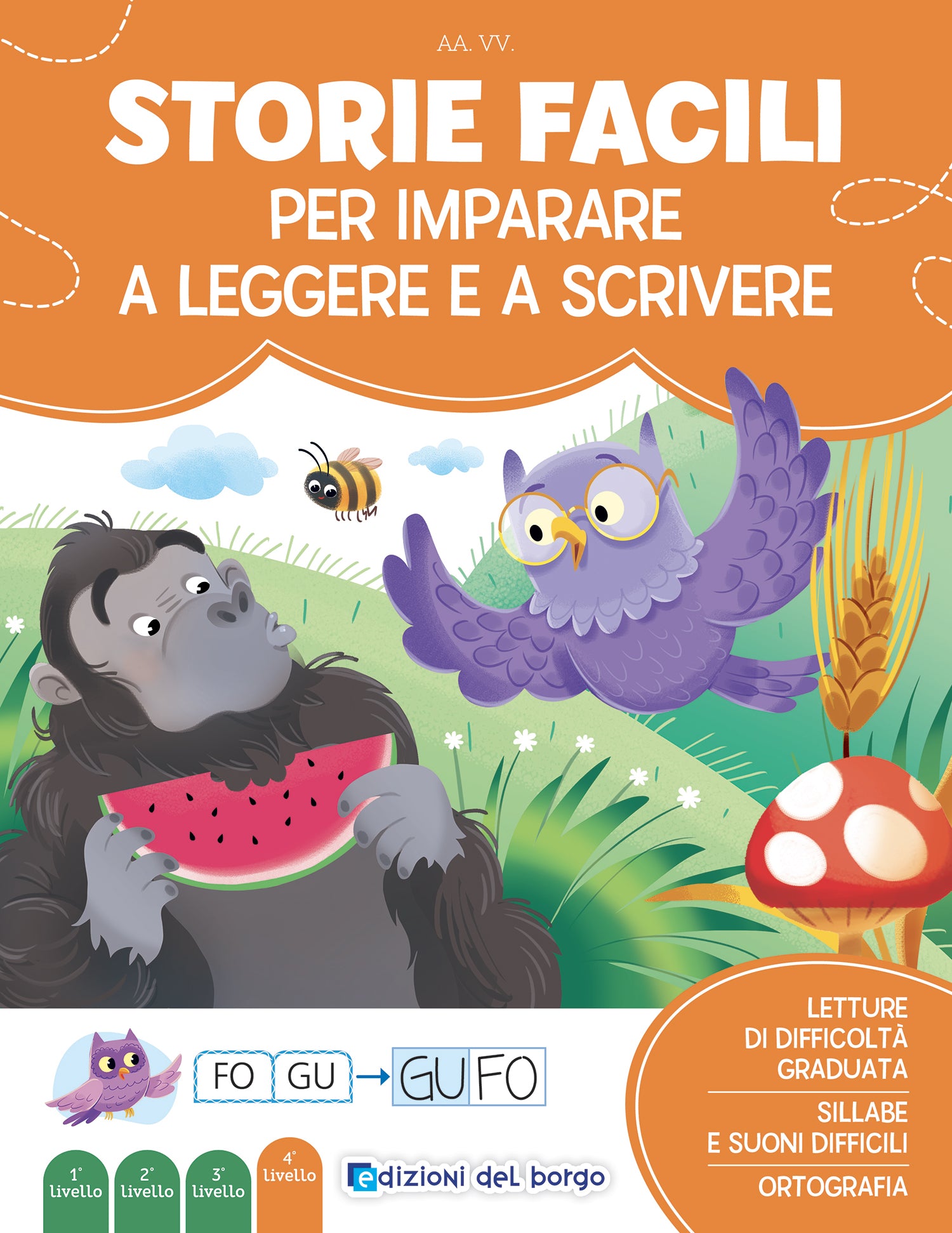 Edizioni del Borgo - Casa editrice italiana - L'isola arcobaleno - 3 anni