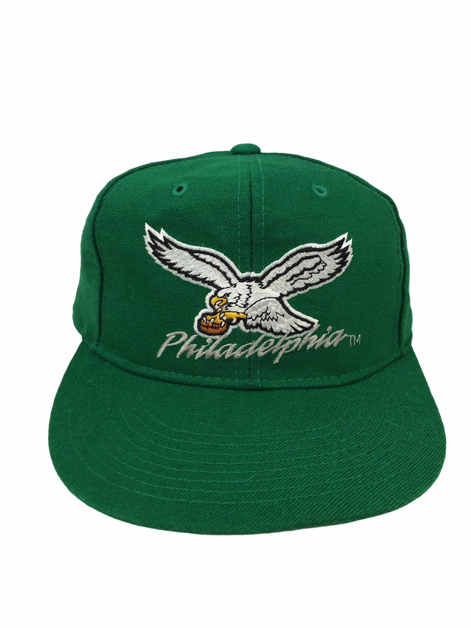 Lids Philadelphia Eagles New Era Retro Cuffed Knit Hat with Pom - White