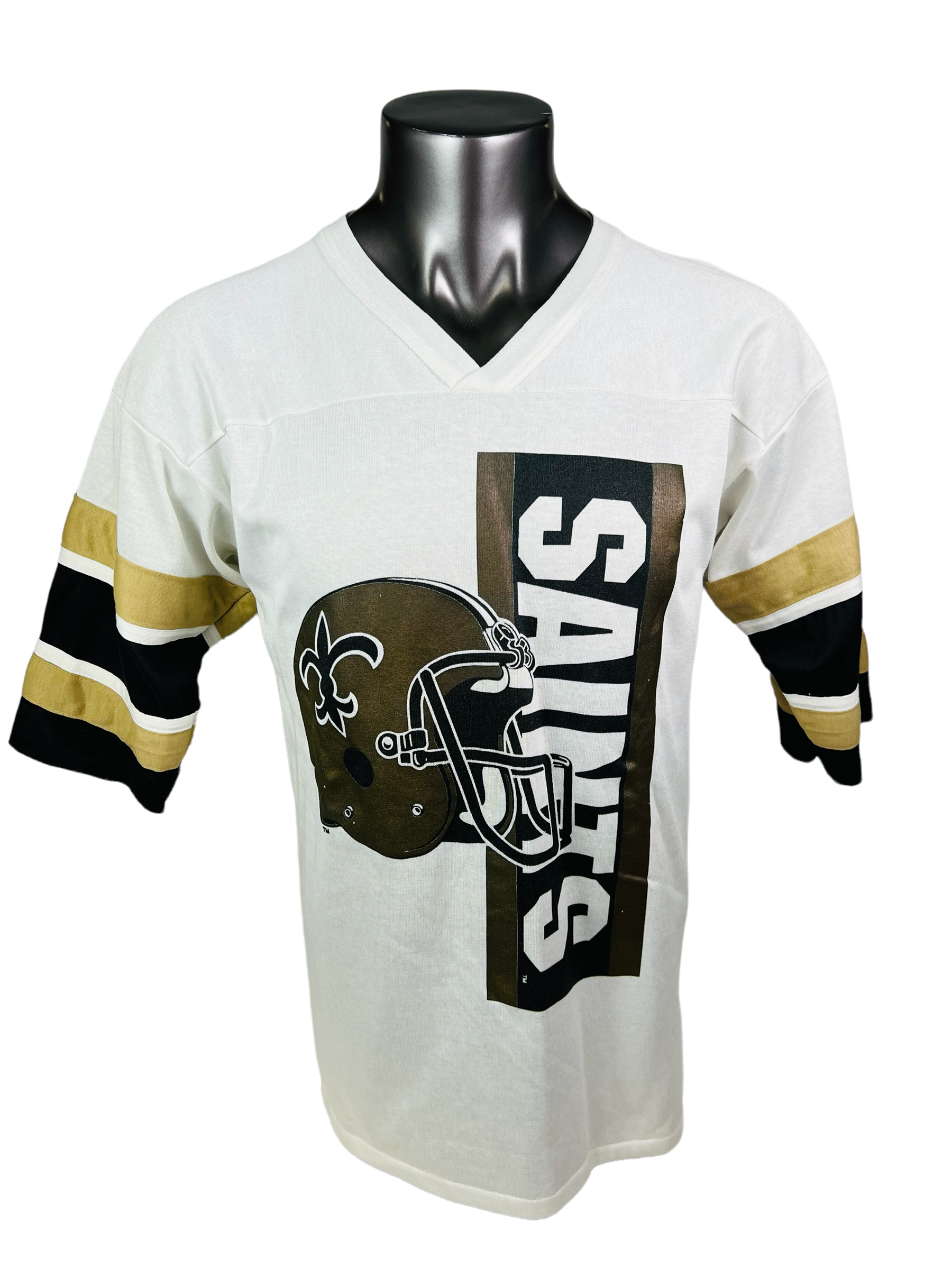 NFL Players Reggie Bush #25 Black Gold New Orleans Saints Jersey Shirt Sz  2XL