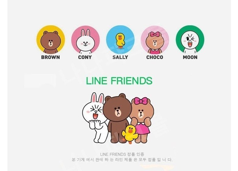 Line Friends Lens Case