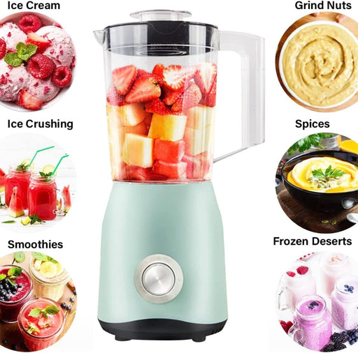 Multifunctional Blender for Smoothie Milkshake Juicer Ice Crusher Electric  Grain Grinder 4500W 15 Rotating Speeds, Red Plug