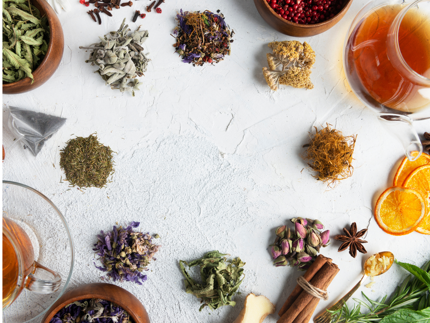 Tisane Ingredients by The Tea Cartel