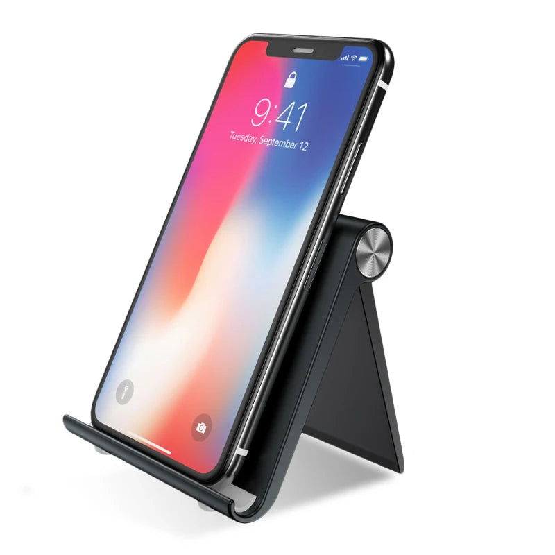 High-quality phone holder for desk stand, Smartphone & Tablet for Apple iPhone 15,14,13 Portable Mobile Holder