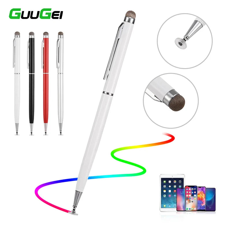 Hochwertiger 2-in-1 Stylus Stift Dicke Dünne Zeichnung,Kapazitiver Bleistift Android, Mobiles Bildschirm Touch