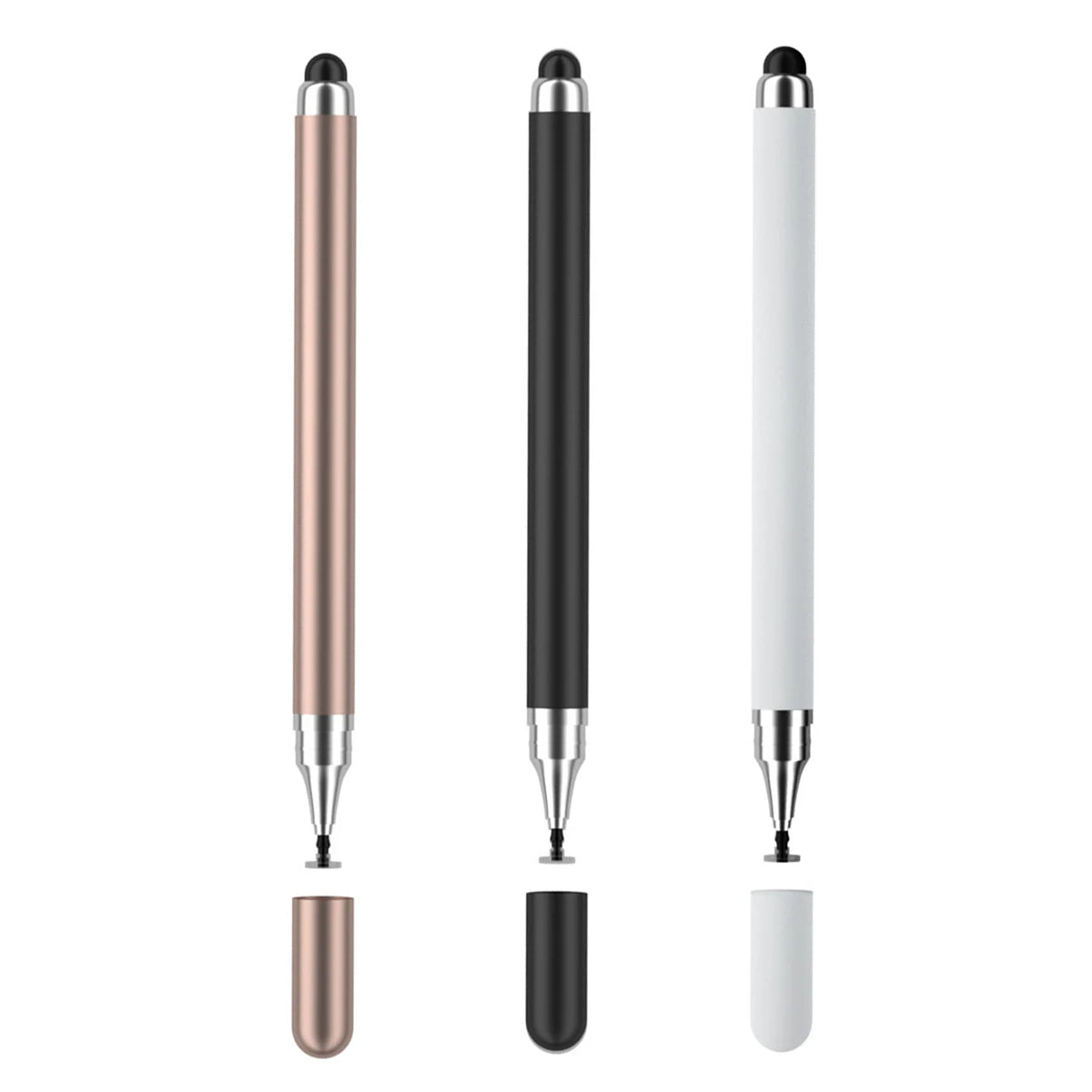 Premium Universal 2-in-1 Stift für Apple iOS & Android: Kapazitiver Touch Pen für Zeichnungen auf iPad, Samsung,Xiaomi Tablet