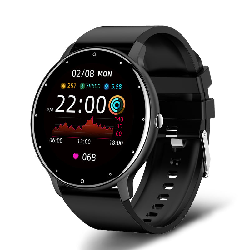 Premium 2024 New Smartwatch for Men: Touchscreen, Sport Fitness, IP67 Waterproof, Bluetooth, Android, Apple iOS