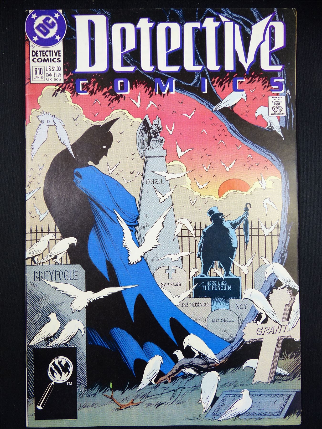 BATMAN: Detective Comics #610 - DC Comic 1990 #IW – Archeron