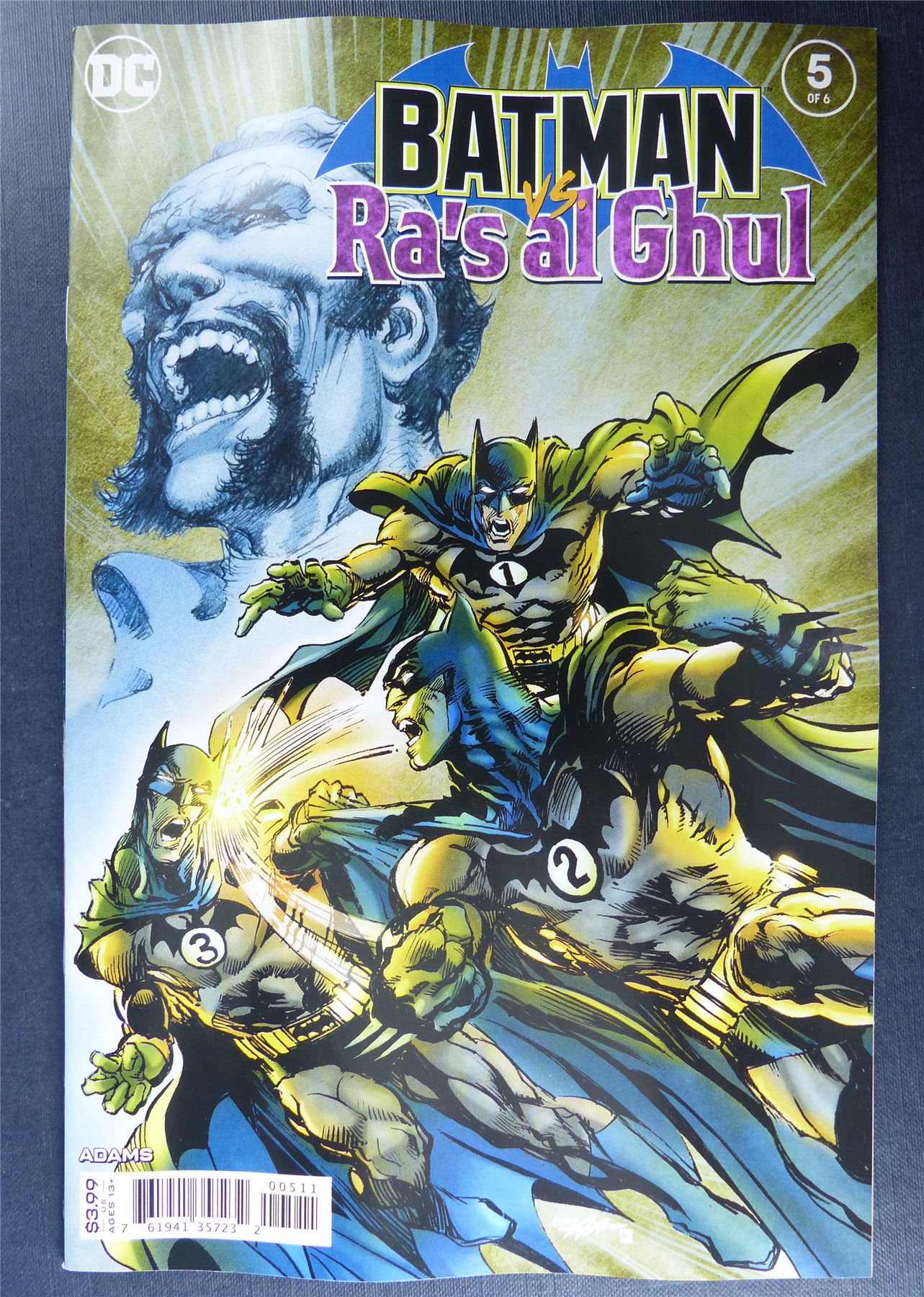 BATMAN vs Ra's al Ghul #5 - May 2021 - DC Comics #DJ – Archeron