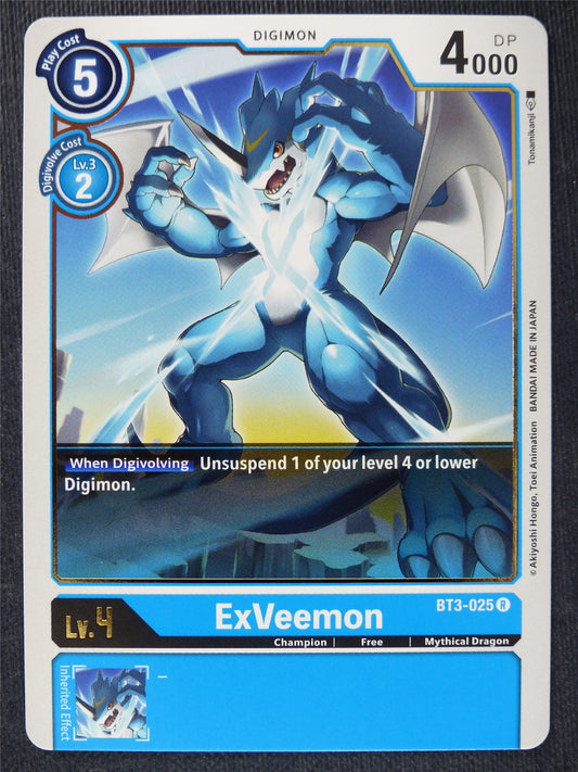 ExVeemon (BT3-025) - Digimon Card Database